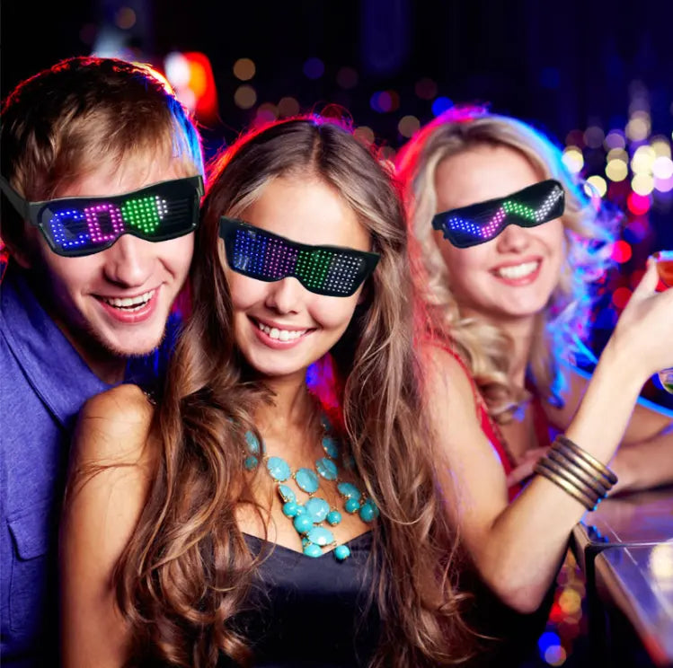 LED Screen Glasses